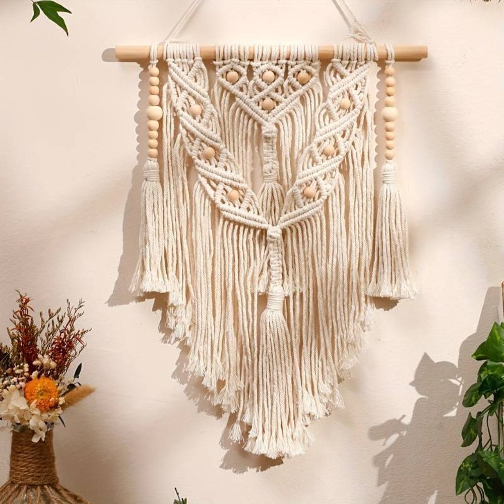 NWT Hand Woven Cotton Wall Hanging - Picture 1 of 8
